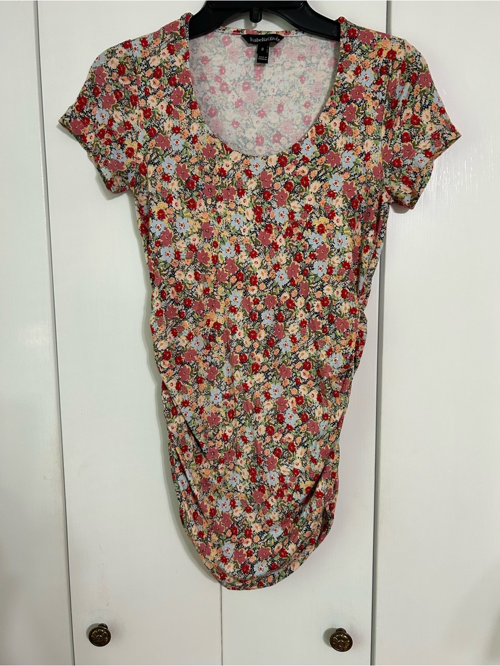 Isabella Oliver Maternity floral tee
